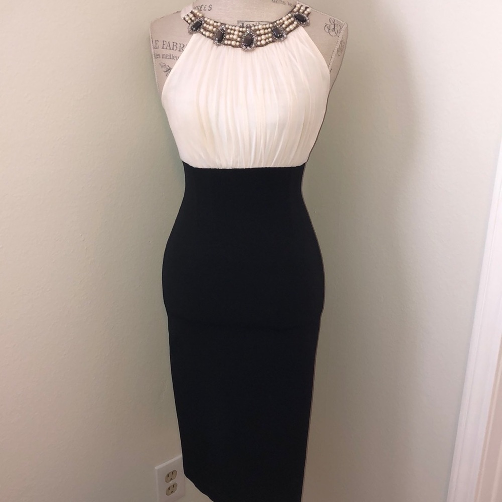 Black and White Dress